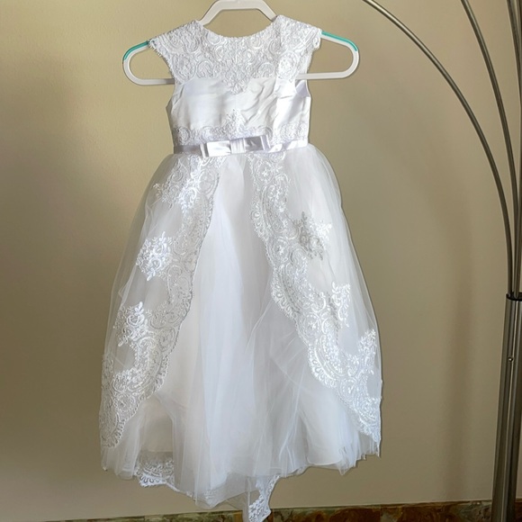 Fashion Boutique flower girl communion dress size 4-5 - Picture 1 of 11